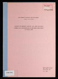Accident and emergency services : use, abuse and misuse : a report of a conference held at the King's Fund Centre on 3 April 1979